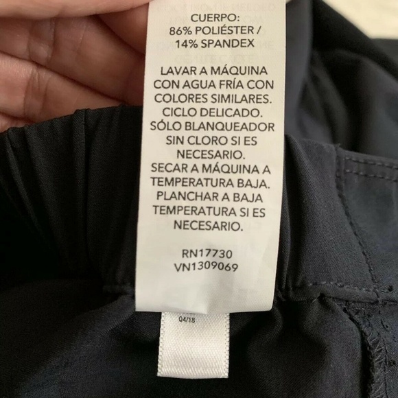 Joy Lab Black Back Elastic Joggers Ankle Pants XS - Picture 8 of 8